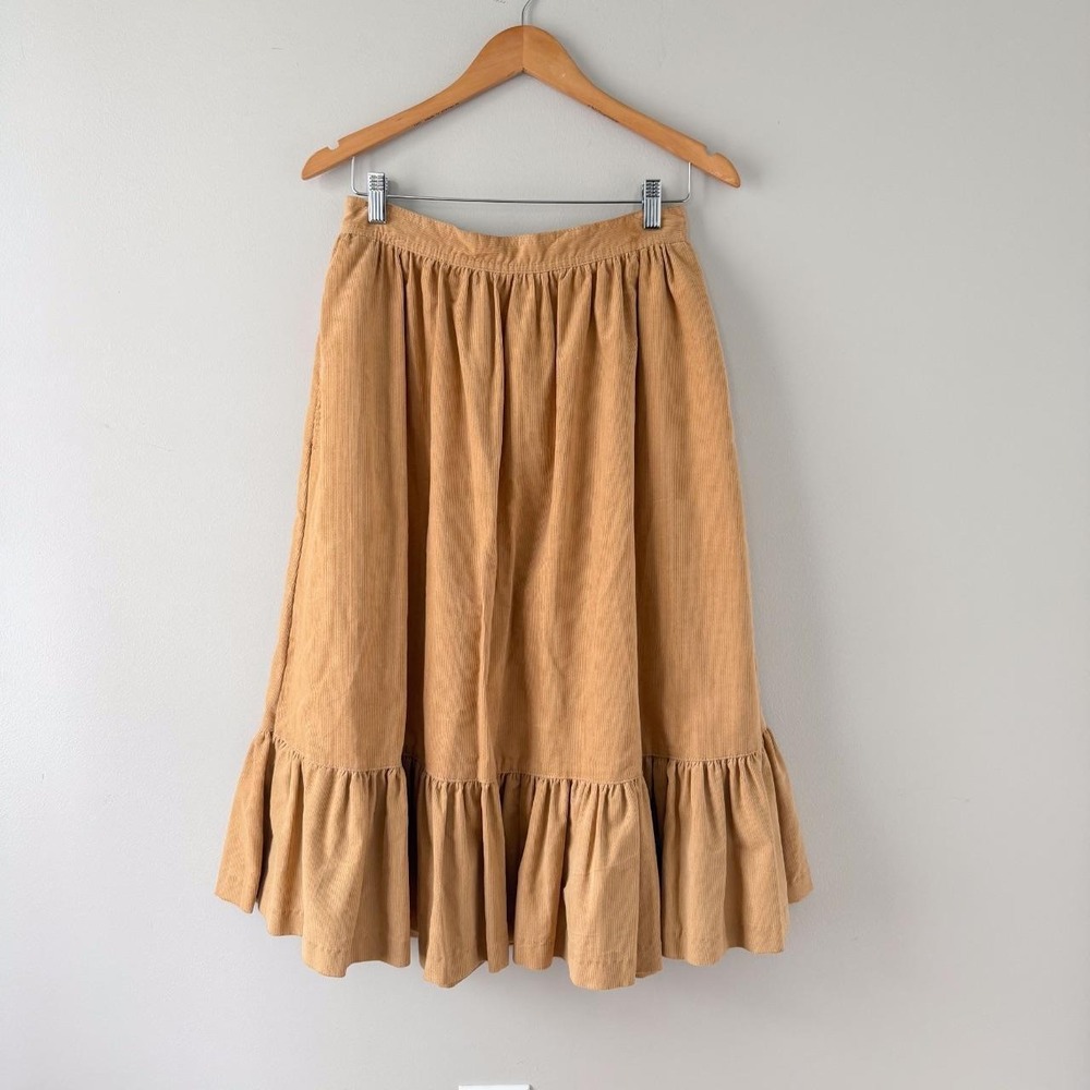 Vintage Corduroy Gilley's Honky Tonk Skirt Size 6